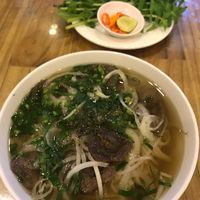 beef pho 35k VND. SO GOOD.  at Thien Duyen Ben Thanh in Ho Chi Minh City