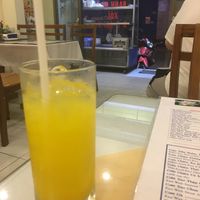 Passion fruit juice 12,000 at Thien Duyen Ben Thanh in Ho Chi Minh City