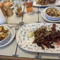 Gebratene Austernpilze  at Oomes Hüs in Norddorf