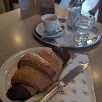 Raspberry jam croissant at Waldherr in Vienna
