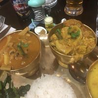 Mustang Thali Set - Veggie option at The Mustang in Farrer