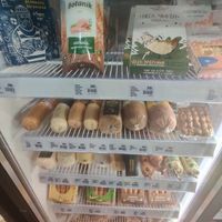 Vegan meats and a few cheeses at Ecostoria in Chelyabinsk