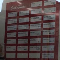 Menu. at Gelateria Del Borgo in Angera