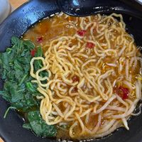 Vegan spicy miso ramen  at Ramen Gami in Newark
