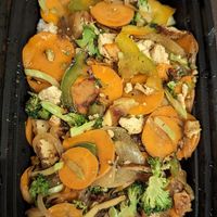 Everyday Eat Right Bowl with tofu at Brightwok Kitchen - River North in Chicago