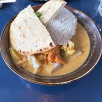 Vegan curry  at De Marlijn in Schiermonnikoog
