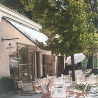 Outside seating  at Moritz Eis in Cluj-napoca