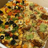 Half and Half Pizzas at La Cane Bistro in Mumbai