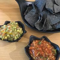 Charcoal nachos at La Cane Bistro in Mumbai