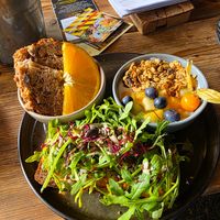 Veganes Frühstück Morgaen Tripple at MORGÆN in Wilhelmshaven