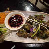 Garlic chive cake $10.90: yum at Hanuman Thai in Hoppers Crossing