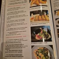 Menu July 2025 at Hanuman Thai in Hoppers Crossing