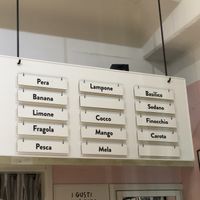   at Gelateria Pacifico in Reggio Emilia