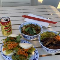 my boyfriend and i shared 3 dishes :) at Woon in Los Angeles