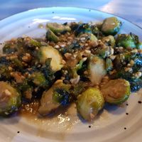 Roasted brussel sprouts at REDwater Kitchen in Spearfish