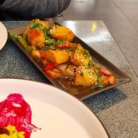 Plato inicial at Indian Box in Santiago