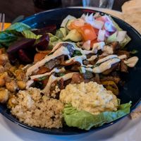Budda bowl at HS-1 Cafe Bar in Isle Of Lewis