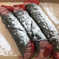 Strawberry anise cannoli at Eat Cannoli in Preston