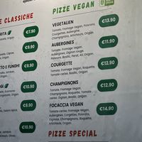 Vegan selection  at Da Francesco in Nice