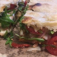 Focaccia Vegana at Da Francesco in Nice