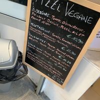 Vegan menu at Da Francesco in Nice