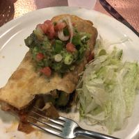 Vegan chimichanga at La Canasta in Phoenix