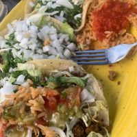 Impossible meat tacos  at Cafe Salsa in Countryside