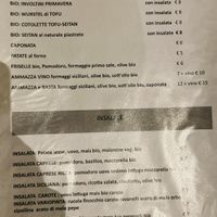 menu 🙏🏽👊🏾💪🏽😎  at Nievsky in Catania