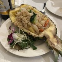 Vegan fried rice   at Chiang Mai Kitchen in Oxford
