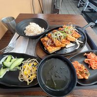 Tofu steaks   at HJ Farm/Hajun Farm in Suwanee