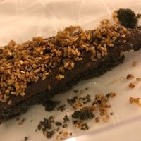 This black sesame cake (takeaway dessert) was out of this world. You really must try this if it's available! at M Butterfly by Miss Saigon in Lisbon