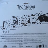 place mat at M Butterfly by Miss Saigon in Lisbon