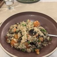 Risotto  at Escarpment Restaurant Kakadu in Jabiru