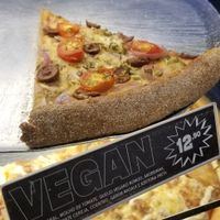 They sell it by the slice for the same price as most of their other options. at Vezpa - Copacabana in Rio De Janeiro