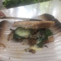 Mushroom Sandwitch  at Elixir in Ubud