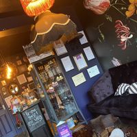 Beautifully decorated, sweet little place (photo does not do justice) at DusiCake in Burnham-on-sea