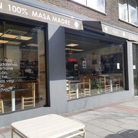 Street view at La Magdalena De Proust in Madrid
