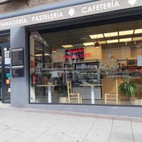 Street view at La Magdalena De Proust in Madrid