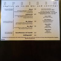 Speisekarte 03.03.2024 at Café GUTTUT in Dortmund
