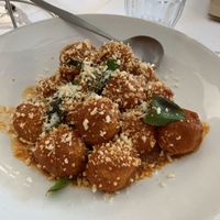 ‘Meatballs' at Caruso's in Gymea