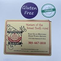 Vegan and gf available   at Rheinlander Bakery in Arvada