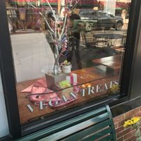 They got me to go in because of the sign! at Rheinlander Bakery in Arvada