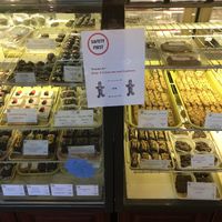 So many vegan options! at Rheinlander Bakery in Arvada