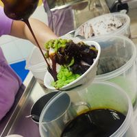 Made upon order at Old Amoy Chendol - Chinatown in Central Singapore