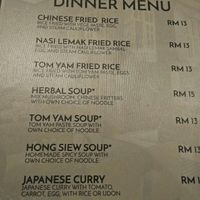 Menu at W Life Cafe  生活 in Penang