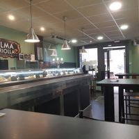 The snack-bar at Alma Criolla in Zaragoza