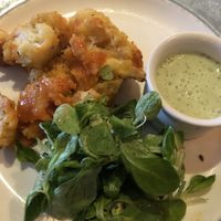 Spicy cauli wings (starter) at Black Bull in Hexham