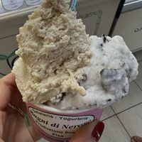 Coppetta stracciatella e nocciola vegan  at Bagni Di Nerone in Pisa