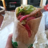 Garlic chickn wrap at Oowee - Picton in Bristol