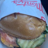 Cheeseburger  at Monty's Good Burger - Echo Park in Los Angeles